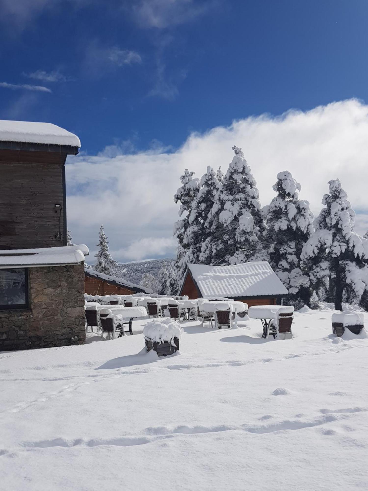 Chalet Hotel Du Mont Lozere Cubieres Eksteriør bilde